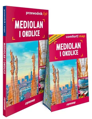 Zdjęcie produktu dla Mediolan i okolice light przewodnik + mapa