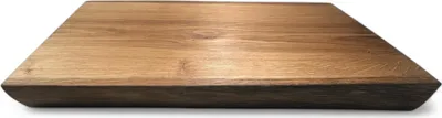 Produktbild von Schneidebrett aus Eiche massiv 43x20x5cm, Käsebrett, Präsentationsbrett