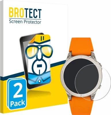 Produktbild von 2x Für Watchmark GPS WATCH Schutzfolie BROTECT Displayschutz Display Schutz Folie Klar Transparent