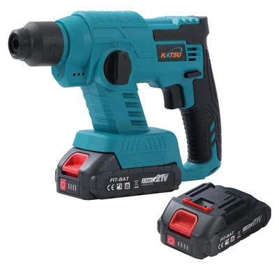 Immagine prodotto di Martello perforatore SDS-Plus da 21 V, con 2 batterie al litio da 1,5 Ah e caricabatterie