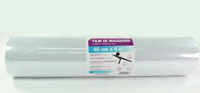Abdeckfolie matt 40 cm x 4 m