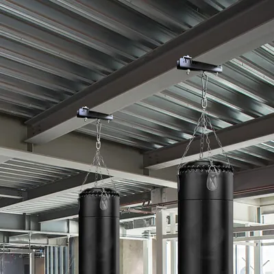 Produktbild von Schwere Stahlbalkenklemme - 360° Rotation - Ideal für Boxsäcke