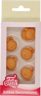 Produktbild von FunCakes Zucker Dekorationen Kürbis Set / 12 Teile