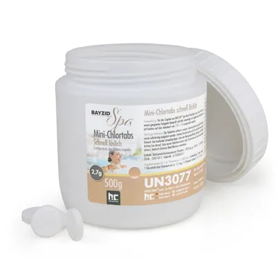 Produktbild von 500 g BAYZID® SPA Mini - Chlortabs 2,7 g schnell löslich