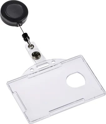 Immagine prodotto di EUROPEL 121288 Portabadge EUROPEL, aperto, con yoyo, 54 x 85 mm