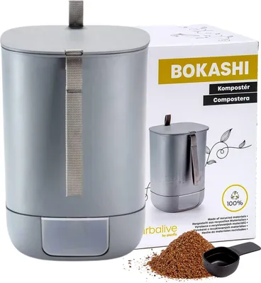 Produktbild von Plastia Urbalive Bokashi Eimer Starterset 10.6 L