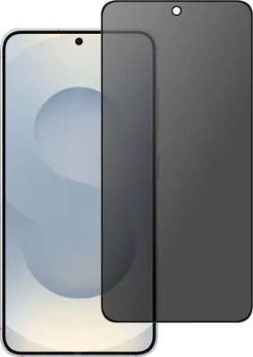 Produktbild von Samsung Galaxy S25 Edge Displayschutz - Coverup Privacy Panzerglas - Schwarz