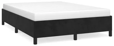 Obrázok produktu pre vidaXL Rám postele bez matraca čierny 140x190 cm zamat