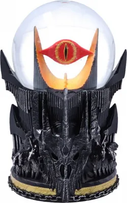 Produktbild von Herr der Ringe Schneekugel Sauron 18 cm