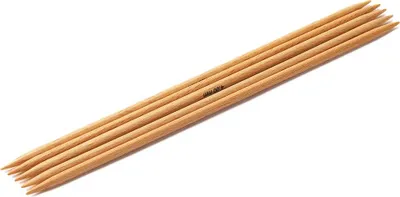 Produktbild von Lana Grossa - Strumpfstricknadel Holz Buche 20cm 4.0mm
