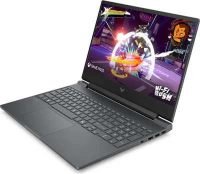 Zdjęcie produktu dla HP Victus Gaming 15-fa2357ng, procesor Intel® Core™ i5, ekran 39,6 cm (15,6"), rozdzielczość 1920 x 1080 pikseli, 16 GB pamięci RAM, dysk 512 GB, system Windows 11 Home