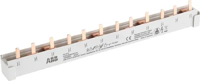Produktbild von 3-Phasen-Sammelschiene PS3/12 pro M compact 12 Modul z.Ablängen