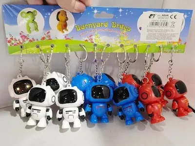 Produktbild von Schlüsselanhänger Roboter MIX (12 Stück) – ADAR