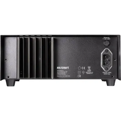 Productafbeelding van VOLTCRAFT VLP-1303 USB-labovoeding, instelbaar van 0 - 30 V, 0.01 - 3 A, 123 W, overspanningsbeveiliging (OVP), aantal uitgangen: 3