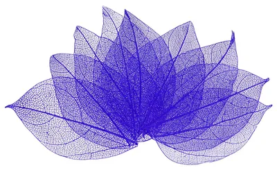 Image de Feuilles en caoutchouc naturel pour la décoration et les travaux manuels – 200 pièces – 4-6 cm – Violet