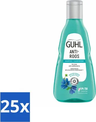 Productafbeelding van Guhl - Shampoo - Tegen roos - 250 ml - Voordeelverpakking - 25 stuks