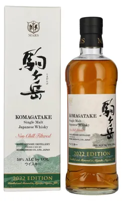 Produktbild von Mars KOMAGATAKE Single Malt Japanese Whisky Limited Edition 2022 50% Vol. 0,7l in Geschenkbox