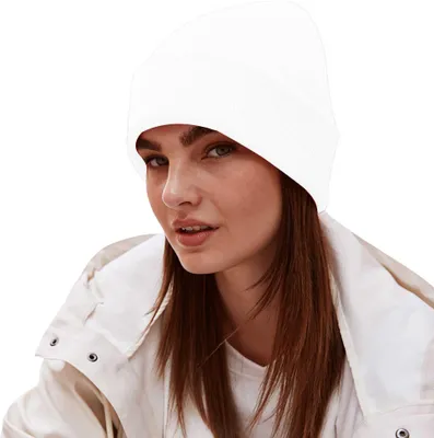 Obrázek produktu pro Uni pletená čepice Beechfield pro dospělé BC3954 (jedna velikost) (bílá)
