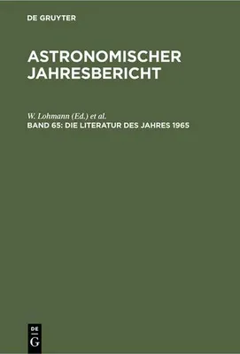 Produktbild von Die Literatur des Jahres 1965