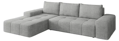 Produktbild von MIRJAN24 Ecksofa Tonseo L, Stilvoll L-Form Sofa mit Schlaffunktion und Bettkasten, Wohnlandschaft (Seite: Links, Farbe: Margo 227.09)