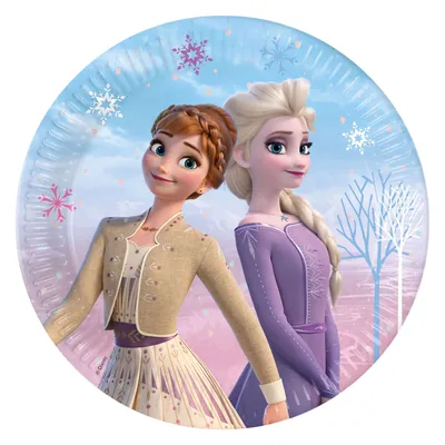 Immagine prodotto di Piatto di carta FROZEN II 23cm 8 pzMix, Procos