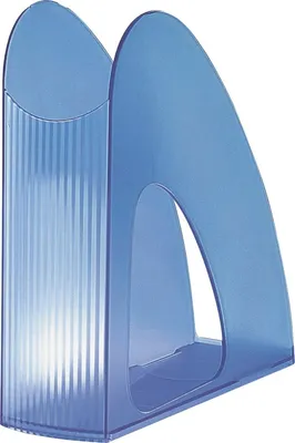 Produktbild von Stehsammler Twin für C4 transluzent blau Packung mit 10 Stück