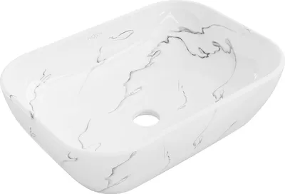 Produktbild von Mexen Rita Aufsatzwaschbecken 45 x 32 cm, weißer Stein - 21084583