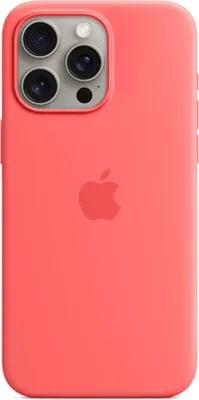 Produktbild von Apple iPhone 15 Pro Max Hülle - Silikon - Soft Case, Backcover - Rosa