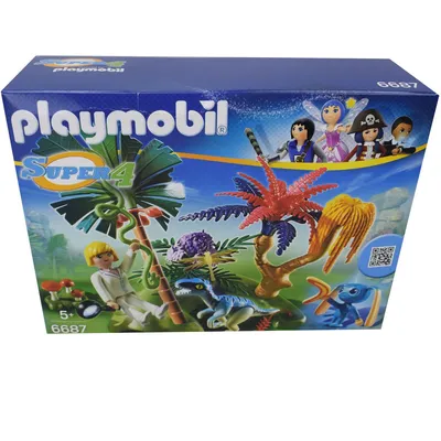 Image de PLAYMOBIL 6687 - Lost Island avec Alien et Raptor