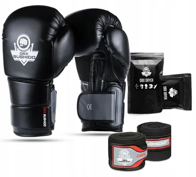 Produktbild von DBX BUSHIDO B-2v9Set Boxhandschuhe Set mit Bandagen 10 oz