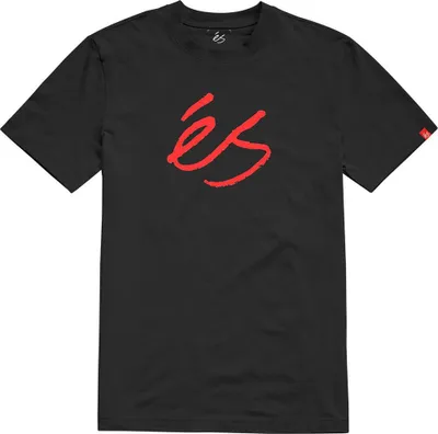 Productafbeelding van Es Scrip Mid, kortärmig T-shirt, zwart, maat S, voor heren, kleur zwart, maat S