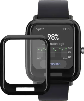Produktbild von kwmobile 2x Transparente Displayschutzfolie kompatibel mit Huami Amazfit Bip U / Bip U pro Folie - Schutzfolie für Fitness Tracker - robuster