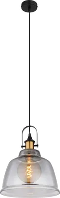 Produktbild von Globo Lighting Hängeleuchte Metall schwarz, 1x E27