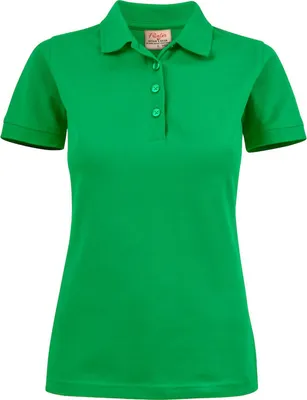 Produktbild von Damen Polohemd Pique Surf Stretch aus Baumwolle 200 g/m² mit 4 Knöpfen