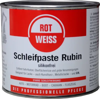 Produktbild von ROTWEISS 3000 Schleifpaste Rubin 750 ml