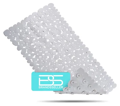 Produktbild von Antirutsch Badmatte 70 x 35 cm Steinoptik