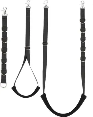 Image de Sangle de toilettage pour chien, 3 pièces, anneaux en D, pour petits chiens
