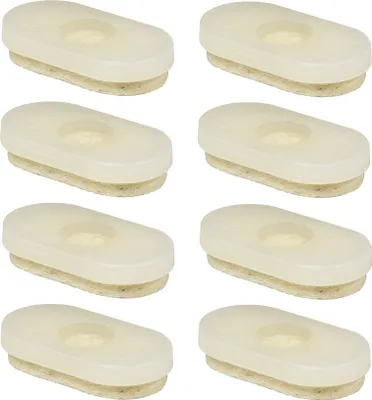 Produktbild von WAGNER QuickClick® Filzgleiter Wollfilz SOFT - 8er-Set Ersatzgleiter 32 x 17 mm für Basis 35 x 20 mm, DE Ware - 15834400