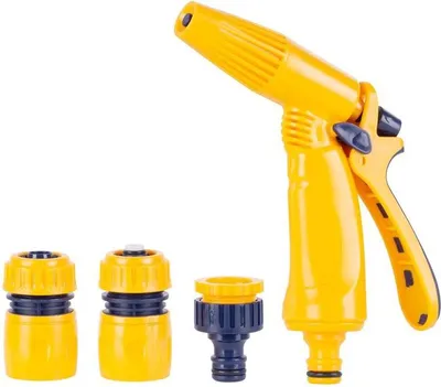 Produktbild von Bewässerungs-Set Strend Pro Garden, Garten, 2x STOP-Schnellkupplung, Adapter, Pistole