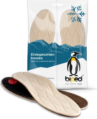 Produktbild von biped Premium Winter Fußbett - aus echter Wolle und Naturkork z1715(47)