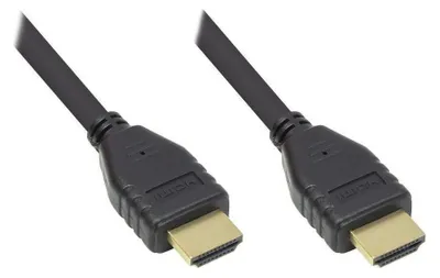 Produktbild von Good Connections Premium HDMI 2.0b 60Hz 18Gbit/s CU 0,5m schwarz