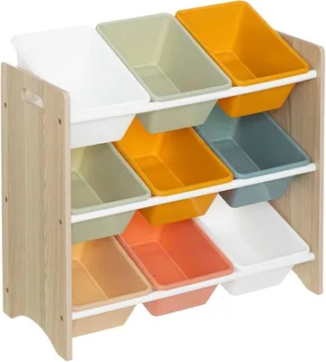 Image de Atmosphera - Meubles de rangement pour enfants Iduna - Multicolore
