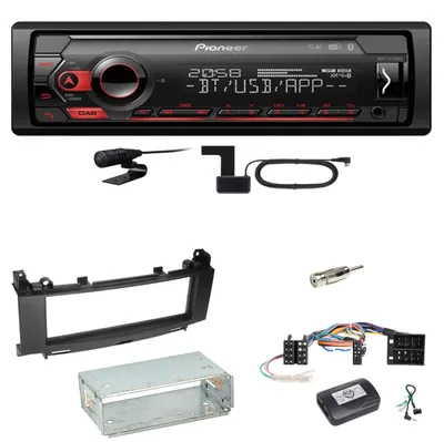 Produktbild von Pioneer MVH-S420DAB DAB+ AUX MP3 USB Einbauset für Mercedes A B Klasse W169 W245
