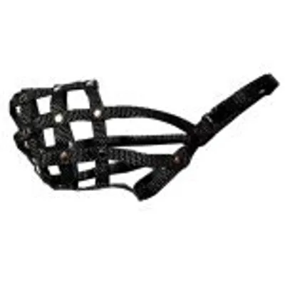 Produktbild von Palkar Nylon-Maulkorb für Hunde in Größe. 2 22 cm x 7,5 cm schwarz (Palkar Nylon-Maulkorb für Hunde Größe 2 22 cm x 7,5 cm schwarz)