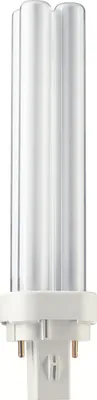 Image de Ampoule à économie d'énergie Philips G24d-2 18W 1200lm 3000K