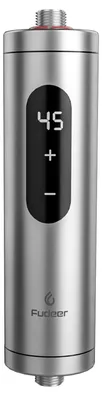Mini-Durchlauferhitzer, Edelstahl, 230 V, 3,3 kW, LED-Anzeige