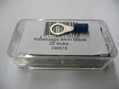 Immagine prodotto di Bofix occhielli per cavi M8 Blu 658