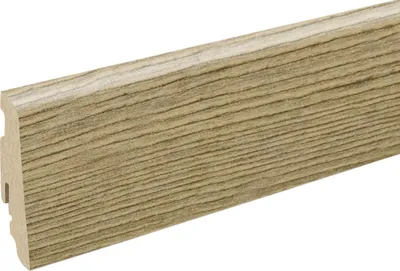 Produktbild von Neuhofer Fußleiste 240 cm 58 x 19 mm Oak natural grey