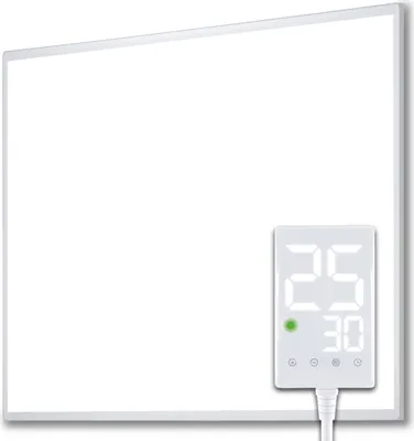 Produktbild von Heidenfeld Infrarotheizung HF-HP100-3 | Bis 8 m² - Heizkörper - Flachheizung - Heizpaneel - Infrarot - Heizung - Wandhalterung (300 Watt)