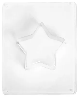 Produktbild von Gießform Stern 11cm ø 35cm transparent RAYHER Hobby Modell 36050000